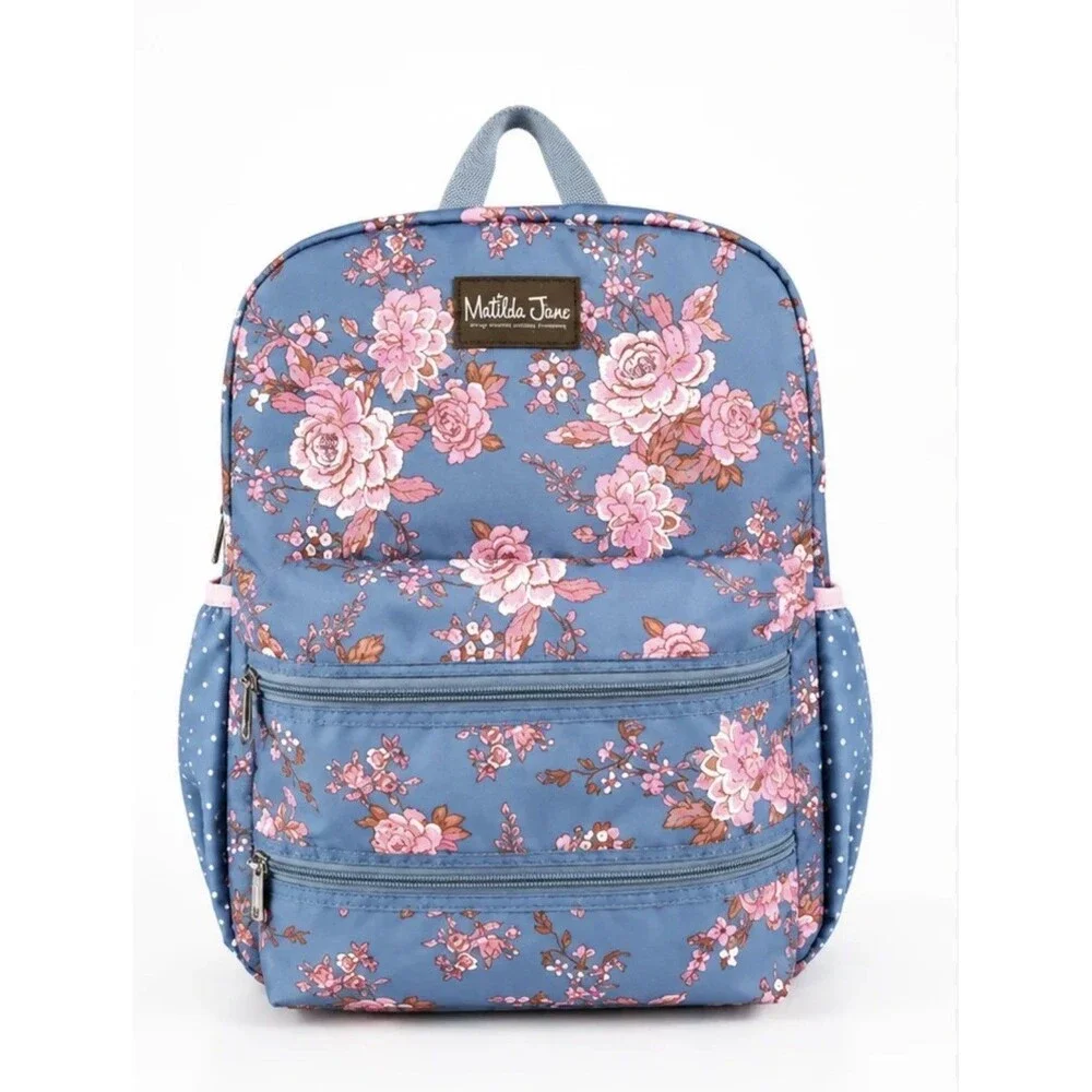 Matilda Jane Harlow Floral Print Backpack & Lunch Box